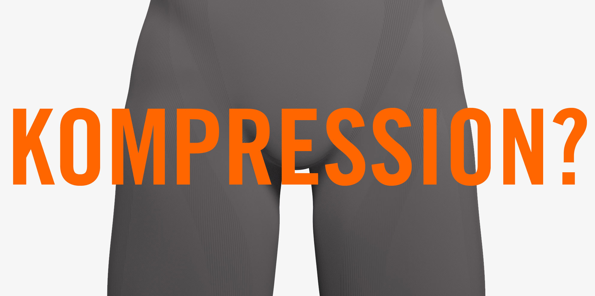 Radhose mit Kompression im Einsatz zur Unterstützung der Muskulatur