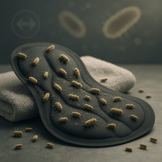 Antibacterial Textile Treatment for Cycling Saddle Pads – Reducing Friction and Bacteria